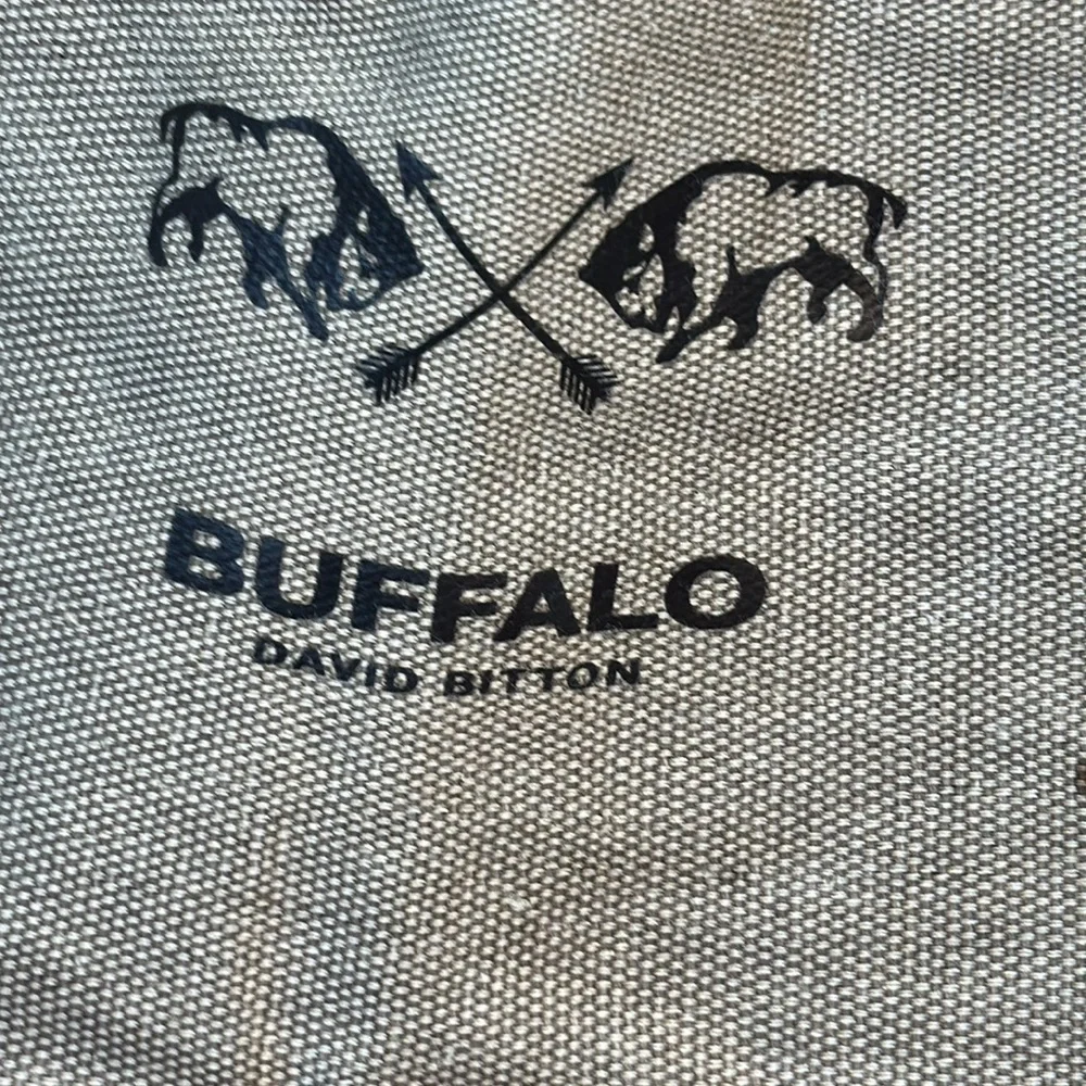 Buffalo David Bitton Messenger Weekender Travel Bag Canvas Cross Body